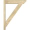 Ekena Millwork Traditional Slat Rough Sawn Outlooker, Douglas Fir, 6"W x 26"D x 34"H OUT06X26X34TRA06RDF - alternate 2